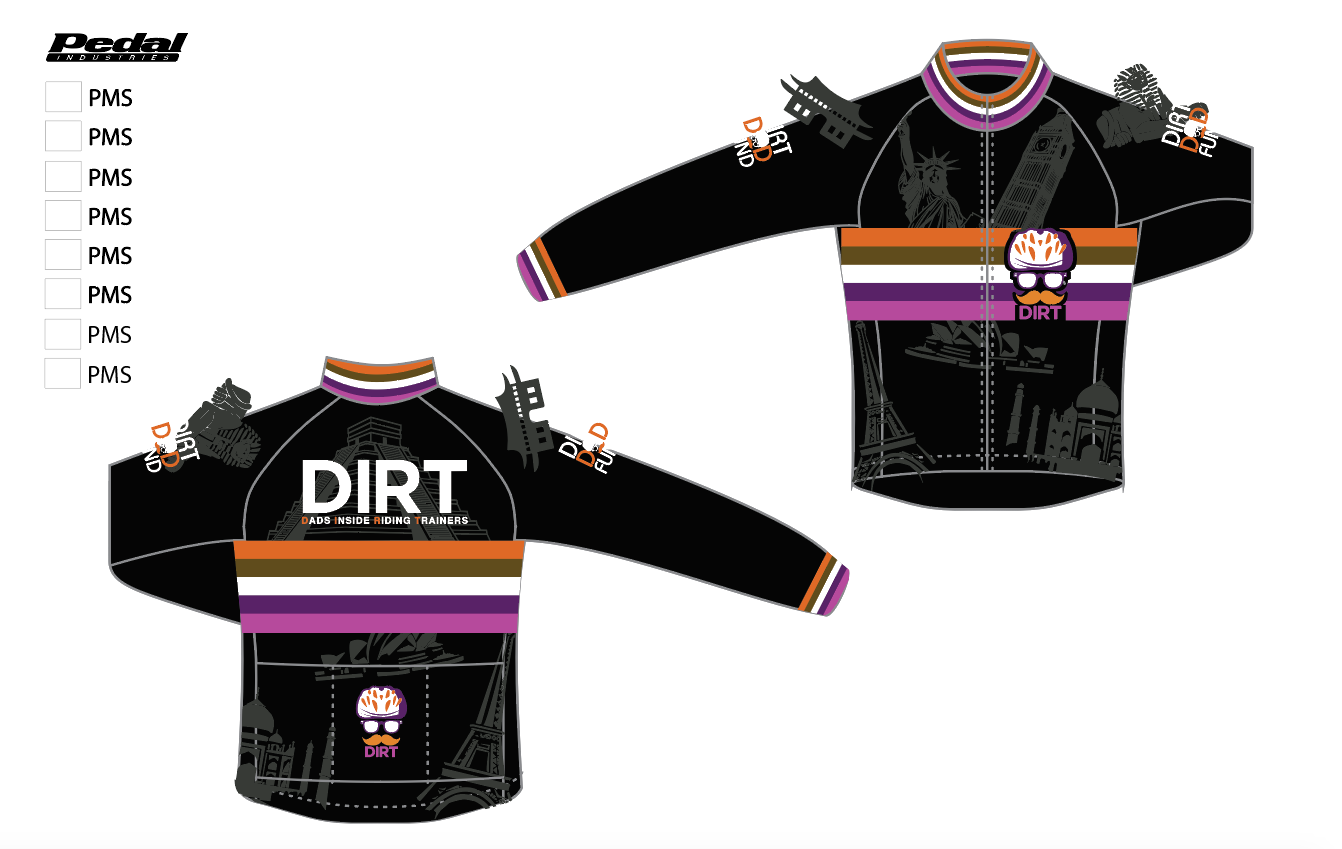 DIRT Dad Fund 2022 PRO LONG SLEEVE JERSEY