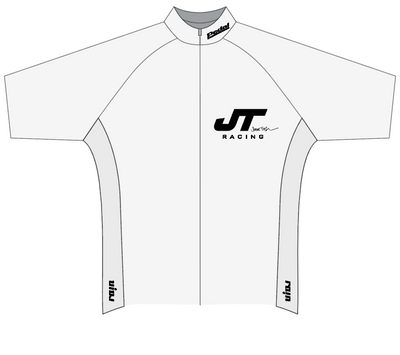 JT Racing RACE JERSEY 1/2 Sleeve-WHITE
