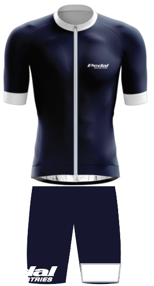 PEDAL 2022 PRO JERSEY 2.0 NAVY BLUE - CLOSEOUT