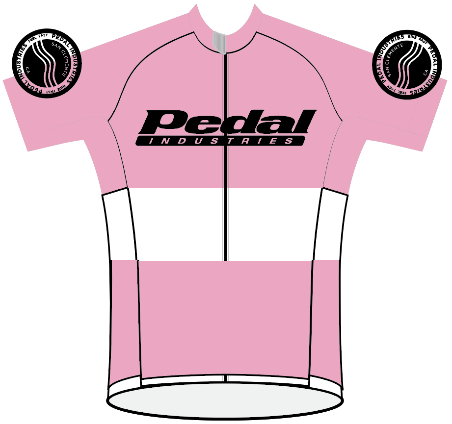 PEDAL industries '19 Team PRO JERSEY 2.0 SHORT SLEEVE - PINK