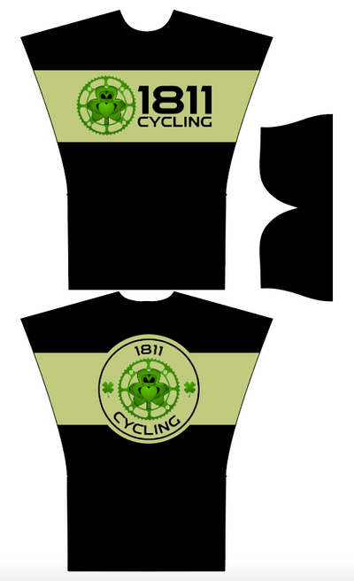 1811 Cycling 2022 CHANGING PONCHO 3.0 Black Green
