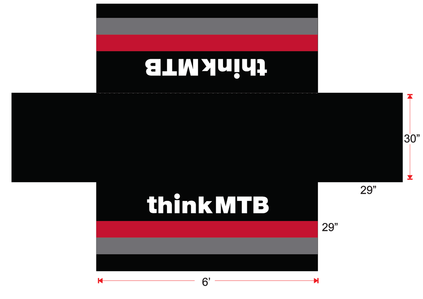 Think MTB Table Cloth