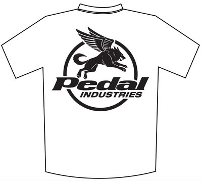 PEDAL Wolf Logo Shirts - 4 Color Options